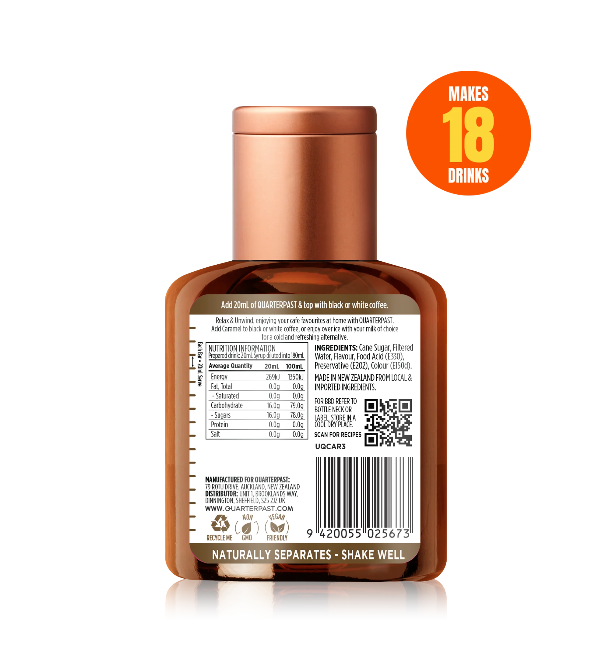 Caramel Coffee Flavour 360mL - Image 3
